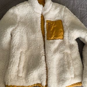 Reversible Sherpa jacket